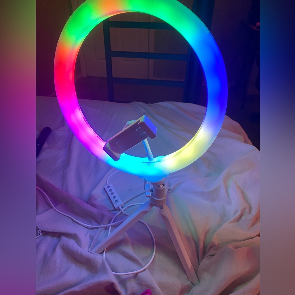 Led light tripod